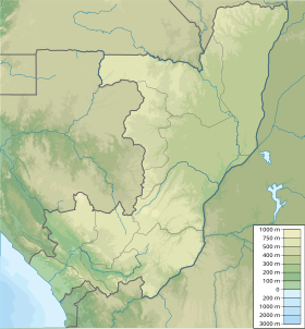 Nacionalni park Odzala-Kokoua na zemljovidu Republike Kongo