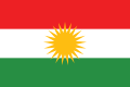 vlajka iráckého Kurdistánu