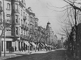 Calle de Ordoño II en el siglo XX