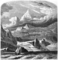 Évremond de Bérard Tierra del Fuego, Monte Sarmiento seen from Froward Cape, 1861