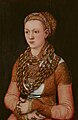 Portrait of Anna Buchner, née Lindacker by Lucas Cranach the Elder (circa 1520)