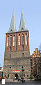 Doppelturmfassade der Nikolaikirche