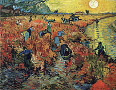 Van Gogh, El viñedo rojo