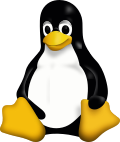 Pingvinen Tux er rekna som maskott og symbol for Linux