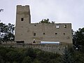 Turm-Palas-Burg Liebenstein, Turm und Palas wurden zeitgleich im Verbund aufgemauert, wohl 12. Jh., später umgebaut, Thüringen