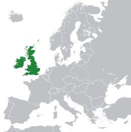 Regno Unito - Localizzazione