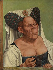 The Ugly Duchess by Quentin Matsys, in the National Gallery