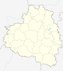 Slavny is located in Tula Oblast