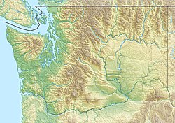 Lumen Field trên bản đồ Washington (tiểu bang)