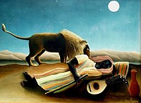 Henri Rousseau: La dormanta ciganino, 1897