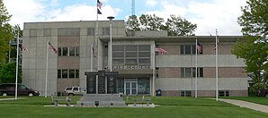 Das Cuming County Courthouse in West Point