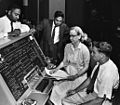 Image 2Grace Hopper at the UNIVAC keyboard, c. 1960. Grace Brewster Murray: American mathematician and rear admiral in the U.S. Navy who was a pioneer in developing computer technology, helping to devise UNIVAC I. the first commercial electronic computer, and naval applications for COBOL (common-business-oriented language).
