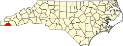 Koartn vo Clay County innahoib vo North Carolina