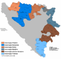 Regije Republike Srpske prema Prostornom planu