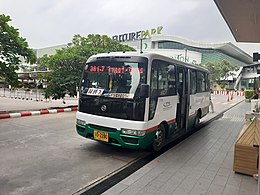 Nissan Civilian minibus in Pathumthani, Thailand (Thanyaburi Transport CO.,LTD.)