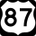 U.S. Highway 87 Business marker
