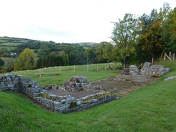 Foundations of the West gate