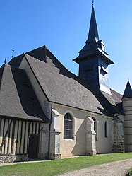 The church in Le Fidelaire