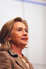 Clinton en febrero de 2011