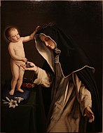 Sainte Catherine de Sienne à l’Enfant Jésus.