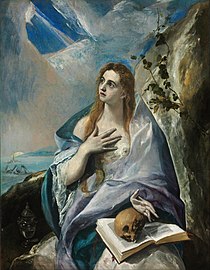 Penitente Madalena (c. 1576 – 1578) de El Greco