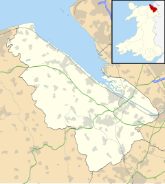 Gwernymynydd is located in Flintshire