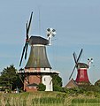 Image 42Two smock mills with a stage in Greetsiel, Germany (from Windmill)