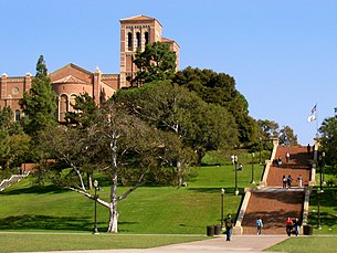 Janss Steps in front of Royce Hall, UCLA
