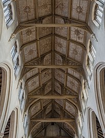 Ceiling of St Cyprian's, Clarence Gate at St Cyprian's, Clarence Gate, by Diliff