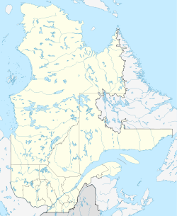 Québec is located in