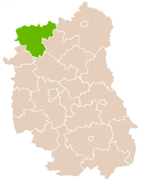 Localisation de Powiat de Łuków