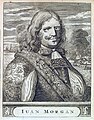 Image 20Henry Morgan who sacked and burned the city of Panama in 1671 – the second most important city in the Spanish New World at the time; engraving from 1681 Spanish edition of Alexandre Exquemelin's The Buccaneers of America (from Piracy)