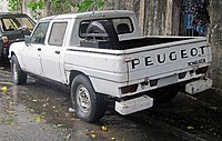 Argentinian-built 504 Double-Cab Pickup
