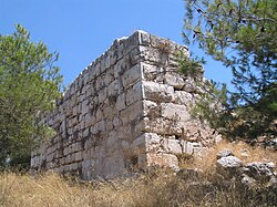 שרידי המצודה הצלבנית