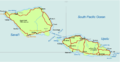 Mappa tas-Samoa