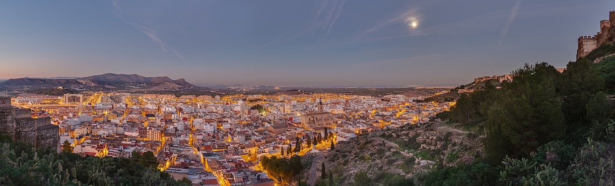 View of Sagunto, Spain.