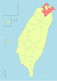 Location of New Taipei