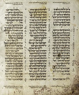 Arroud eus ur Bibl hebraek (Kodeks Aleppo, ~920)