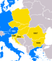 CEFTA members in 2003, before joining the EU