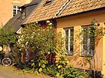 Tipiche case familiari nella via Långgårdsgatan