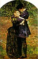 Seorang Huguenot, pada Hari Santo Bartolomeus, Menolak Melindungi Diri Sendiri dari Bahaya dengan Mengenakan Tanda Pengenal Katolik Roma karya John Everett Millais.