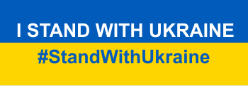 War is wrong, I stand with Ukraine