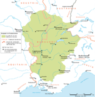 Burgund als Teil des fränkischen Reiches