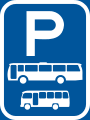 Parking for buses and midi-buses