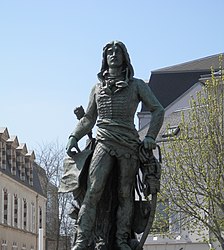 Marceau statue in Chartres, 1845.