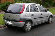 Holden Barina 5 door (XC; pre-facelift)
