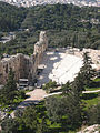 Odeon de Herodes Ático, visto da Acrópole.