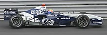 Webber driving for a BMW powered Formula One car at the 2005 Canadian Grand Prix