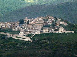 View of Monteleone di Spoleto