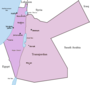 Mandatory Palestine and the Emirate of Transjordan